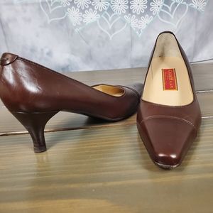 Cole Haan Brown Leather Pumps